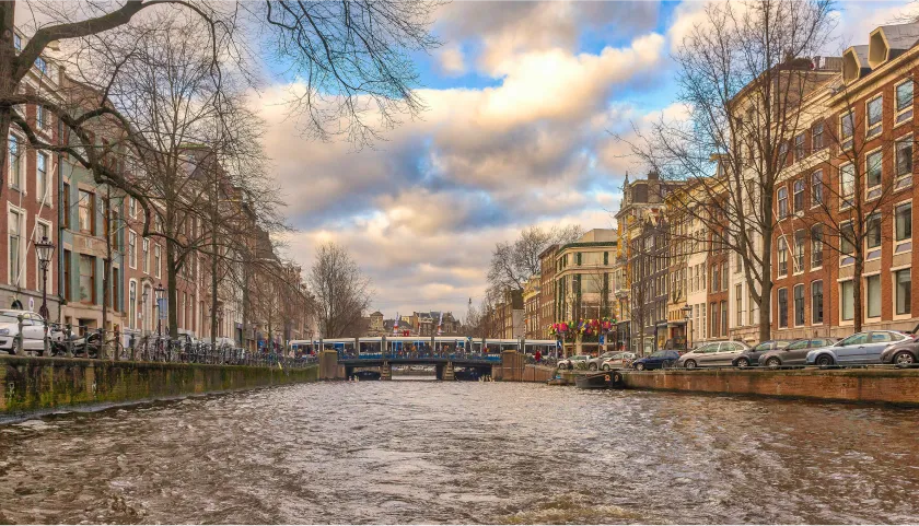 View of Rotterdam, Netherlands