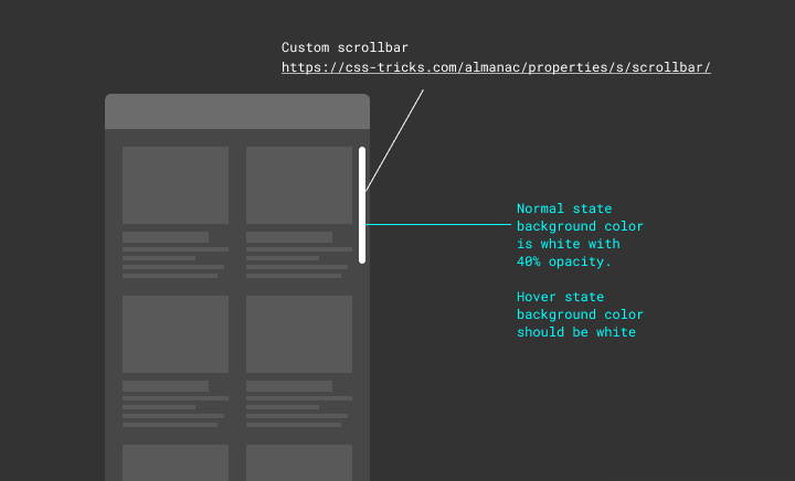 Scrollbar Custom Style