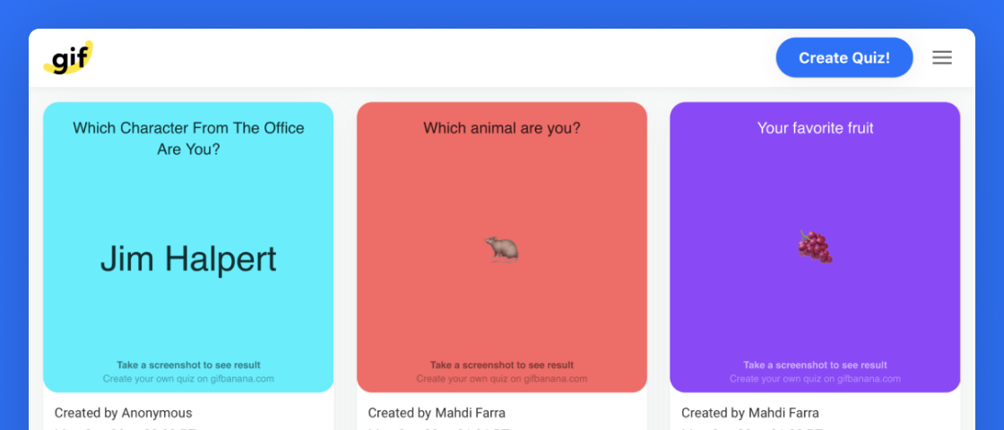 Gif Banana – App